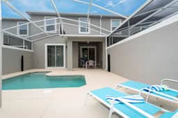 Private Pool 4Bd near Disney Free Waterpark 1158