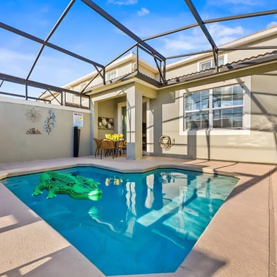 Gorgeous 5Bd w Pool & Lazy River @Storey Lake 4989