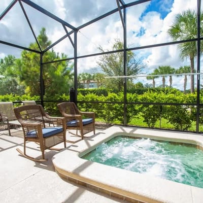Luxury 5Bd Pool Spa Game Room Resort Near Disney 