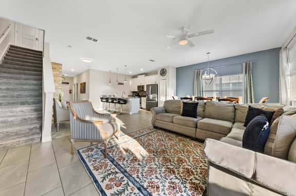 Gorgeous 5Bd w Pool & Lazy River @Storey Lake 4989