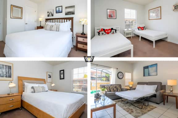 Bright 3B w/ Pool Close to Disney @ Encantada 8545