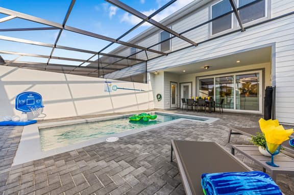5BR Pool Home w Safari Loft & Themed Rooms 16200 