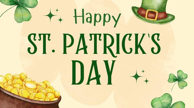 Happy St. Patrick’s Day.